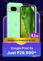 Google Pixel 8a (Obsidian, 128 GB) (8 GB RAM)