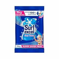 Surf Excel Easy Wash Detergent Powder7 kg | Superfine Washing Powder Dissolves Easily & Removes Tough Stains | Suitable for all Washing Machines (Pack of 1)