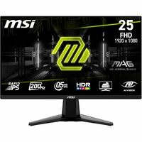 MSI MAG 255F E20 24.5-Inch FHD 1920x1080 Gaming Monitor, 200Hz, 0.5ms, HDR Ready