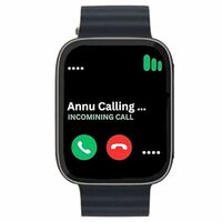 INVICTO T-800 Smart Watch, 1.99" Touch Display, Bluetooth Calling, Fitness Tracker, Health Monitor, Black