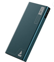 boAt 10000 mAh 22.5 W Power Bank  (Steel Blue, Lithium Polymer, Quick Charge 3.0 for Mobile)