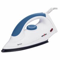 Kenstar Xpresso 1000 W Dry Iron Quick Heat Up, Anti Bacterial Dual Coated Soleplate-Blue & White) + 1