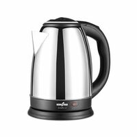 Kenstar Estella Steel Electric Kettle (KKEST16F13SR0-DKA), 1.6 L Capacity, 1350 W, 230 v, 50 hz - Silver Colour