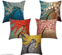 SELF DESIGN CUSHION COVER 