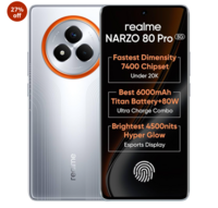 Realme NARZO 80 Pro 5G (Speed Silver,8GB+128GB)