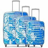 Ready to upgrade your travel game?
Skybags ABS Stroke Hard Spinner Luggage Set of 3 (55+65+75 Cm)|Printed Spinner Luggage Trolley with 8 Wheels and in-Built Combination Lock|Unisex Small, Medium, Large