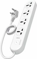 Bestor Extension Board - Durable Multi-Socket Power Strip for Home or Office - White [zepto]