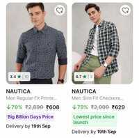 Grab Nautica Shirts and Jeans upto 82% off