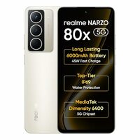 realme NARZO 80x 5G (Sunlit Gold,6GB+128GB)