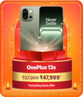 OnePlus 13s | Snapdragon® 8 Elite | Best Battery Life Ever on a Compact Phone | Lifetime Display Warranty