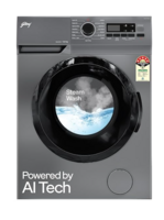 Godrej 6 Kg 5 Star AI Powered, Eco Wash,  Fully Automatic Front Load Washing Machine (Silver Stream)