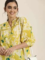 Party Women Yellow Top on Flipkart
