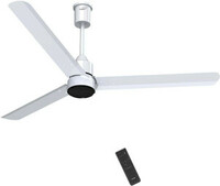 V-Guard Zenair with 24 Months Warranty BLDC Motor with Remote 1200 mm Ceiling Fan  (5 Star | White | Pack of 1)