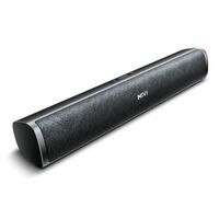 Mivi Fort Q26 Soundbar [Newly Launched] with 26W Powerful Audio, 2.0 Channel with Dual Full-Range Speakers, Multiple Input Modes, 6H Playtime, 2500mAh Battery, Made in India Soundbar for TV