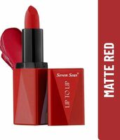  Seven Seas Seven Seas Lip To Lip Matte Lipstick High Coverage (Matte Red, 4.2 g) on Flipkart