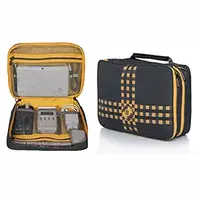EUME Fixa 2 Compartment Electronic Accessories Organizer & Travel Gadget Bag for Men & Women 