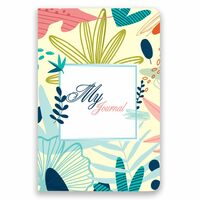 amazon basics 12-Month Undated Planner | 11.75 X 8.5 Inches | Habit Tracker, Monthly & Weekly Spreads, Goal Setting & Utility Pages | Canary Paper | For Home, Office & School Organization, Multicolor