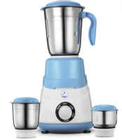 Grand plus Sky Blue 550 W Mixer Grinder  (Neo | 3 Jars | White, Sky Blue)