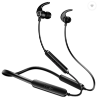 boAt Rockerz 255 Pro+ with ASAP Charge and upto 60 Hours Playback Bluetooth  (Active Black, In the Ear)