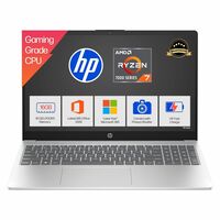 HP 15, AMD Ryzen 7 7735HS (16GB DDR5,512GB SSD) FHD,  AMD Radeon FHD Camera w/Shutter, Backlit Laptop