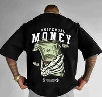 Printed Men Black T-Shirt on Flipkart