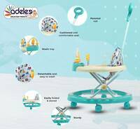 (Pay ₹843 + 60 SuperCoins + 30 BHIM UPI Off) ODELEE Musical Activity Walker With Parent Rod  (Green, Beige)