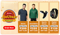 Jiomart : Deals On Men Fashion & Apparel , Upto 94% Off.