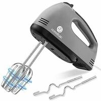 HomeBasic 260W Hand Mixer with 7 Speeds, Beaters & Dough Hooks At Just Rs699
