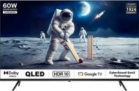 Blaupunkt 139 cm (55 inch) QLED Ultra HD (4K) Smart Google TV with 60W Sound Output HDR 10 | Dolby Atmos | DTS Trusurround | Google Assistant | Dual Band Wi-Fi (55QD7020)