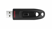 SanDisk Ultra 64GB, USB 3.0, Flash Drive, Upto 130MB/s R, Pendrive, Black, 5Y Warranty (SDCZ48-064G-I35)