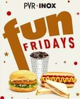 Free cola PVR INOX x Fun fridays [make your combo of select food items with free cola ]
