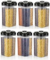  Pack of 6 Plastic Utility Container  - 2400 ml ADMONITION Multicolor on Flipkart