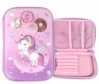 Cable World® New Kids Designer Hardtop Pencil Case for Girls and Women (Multi Color) (Multi Design) Visit the Cable World Store