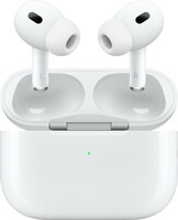 Apple AirPods Pro (2nd generation) with MagSafe Case (USB-C) Bluetooth Headset (White, True Wireless)
