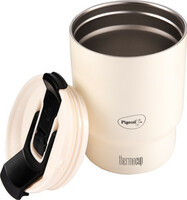 Pigeon ThermoCup,Vacuum Insulated Travel, Office with Dual Lid Technology e Stainless Steel Coffee Mug (350 ml)