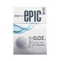 Manforce Epic Thin X ultra-thin condoms on Swiggy Instamart