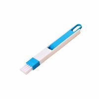 {MOQ -2} Sulfar 2 in 1 Multi-Function Plastic Window Slot Keyboard Wardrobe Dust Removal Cleaning Brush, (0850)