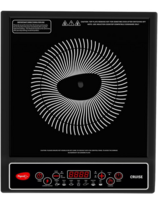 Pigeon by Stovekraft Cruise 1800 watt Induction Cooktop With Crystal Glass,7 Segments LED Display, Auto Switch Off