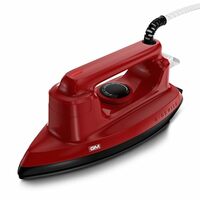 GM G-Cruise 1000 Watt Dry Iron Press with Dual Layer - Red