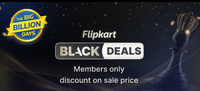 Flipkart BLACK Deals | Extra discounts on Sale Price