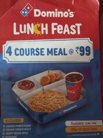 Lunch Feast 4 Course Meal @99