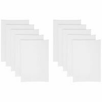 (Over)Amazon Basics 100% Cotton Canvas Board (4x6 inches) | Acid-Free | MDF Board | Anti-Fungal | for Oil & Acrylic Painting (Pack of 10)