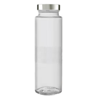 Check out Glass ideas Comfy Bottle Dotted with Steel Cap (500ml) on Instamart