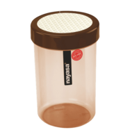 Swiggy - Buy Nayasa Plastic Storage Round Container (500ml, Brown) - 1 piece