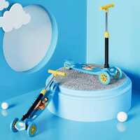 Instamart : Lifelong LLKS01 Foldable Kick Scooter for Kids (50Kg) – Blue/Yellow