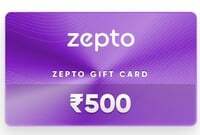 Zepto giftcard voucher at 10% discount on cred  [use sbi or other banks cards for  additional cashback]