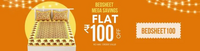 Jiomart : Upto 82% OFF + Extra 100 OFF On Bedsheet & Pillow Cover Set.