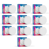 Crompton Star Stylus Surface Mounted Downlighter 18W Round Cool White | Pack of 10 