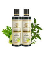 Buy Khadi Natural Set Of 2 Amla Bhringraj Hair Cleanser 210 Ml Each - Shampoo for Unisex 25397402 | Myntra