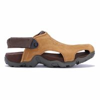 Woodland Men Khaki Closed Toe Sandals